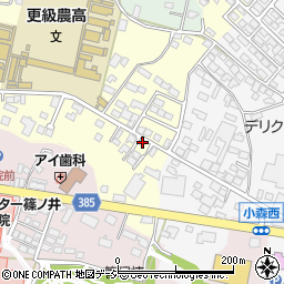 長野県長野市篠ノ井布施高田69周辺の地図