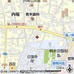 あいらの杜 篠ノ井駅前周辺の地図