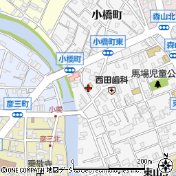 石川県金沢市小橋町2-4周辺の地図