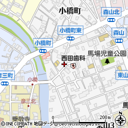 石川県金沢市小橋町2-43周辺の地図