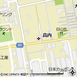 住澤塗装工業株式会社　大沢野事業所周辺の地図