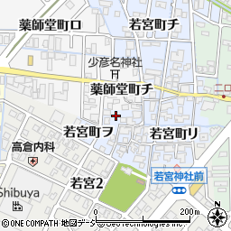 石川県金沢市若宮町リ55周辺の地図