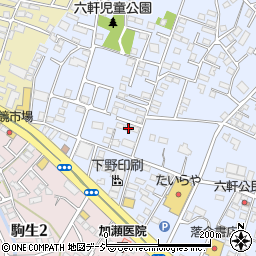 栃木県宇都宮市宝木町1丁目47周辺の地図