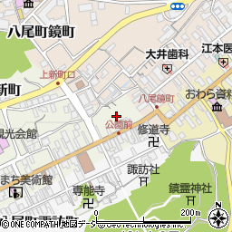 富山県富山市八尾町上新町2808-1周辺の地図