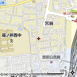 長野県長野市篠ノ井布施五明376-7周辺の地図