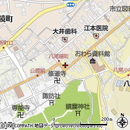 富山第一銀行八尾支店 ＡＴＭ周辺の地図
