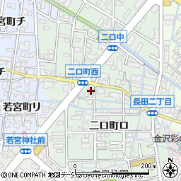 石川県金沢市二口町ロ10周辺の地図