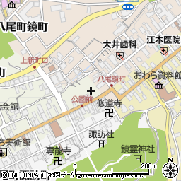 富山県富山市八尾町上新町2813周辺の地図