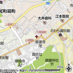 富山県富山市八尾町鏡町2405周辺の地図