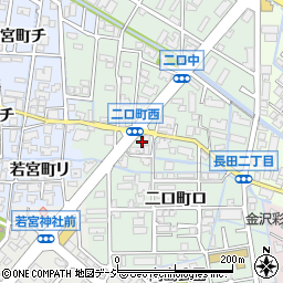 石川県金沢市二口町ロ10-2周辺の地図