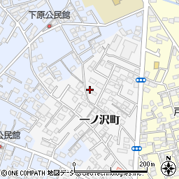栃木県宇都宮市一ノ沢町周辺の地図