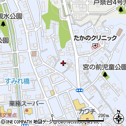 栃木県宇都宮市戸祭町2773-12周辺の地図