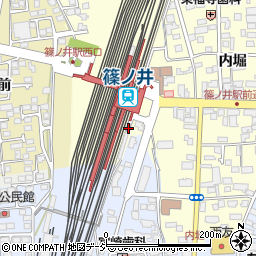 長野南警察署篠ノ井駅前交番周辺の地図