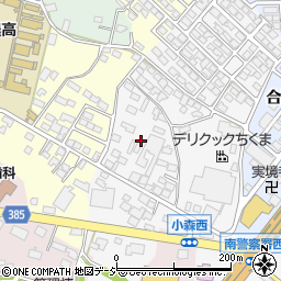 長野県長野市篠ノ井小森454周辺の地図