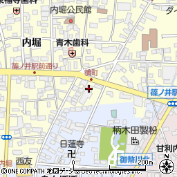 株式会社ミツカンナカノス　長野事務所周辺の地図