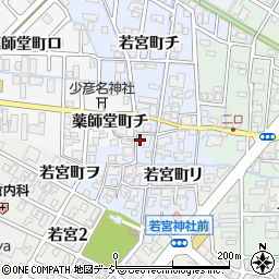 石川県金沢市若宮町リ33周辺の地図