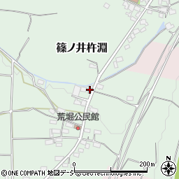 長野県長野市篠ノ井杵淵876周辺の地図