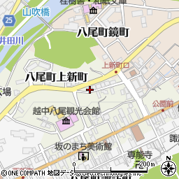 富山県富山市八尾町上新町3019周辺の地図