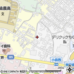 長野県長野市篠ノ井小森456周辺の地図