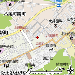 富山県富山市八尾町上新町2819周辺の地図