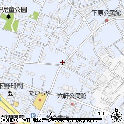 栃木県宇都宮市宝木町1丁目62-2周辺の地図