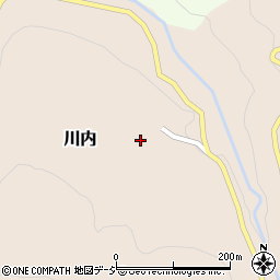 富山県砺波市川内307周辺の地図