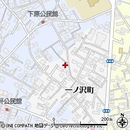 栃木県宇都宮市一ノ沢町262-2周辺の地図