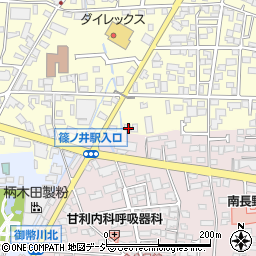 長野県長野市篠ノ井布施高田406周辺の地図