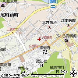 富山県富山市八尾町鏡町2402周辺の地図