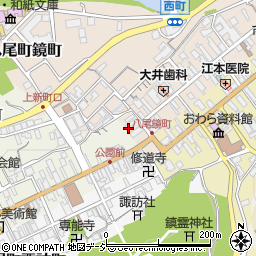 富山県富山市八尾町鏡町2401周辺の地図