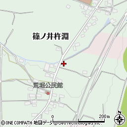 長野県長野市篠ノ井杵淵875-1周辺の地図