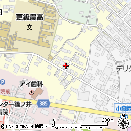 長野県長野市篠ノ井布施高田63周辺の地図