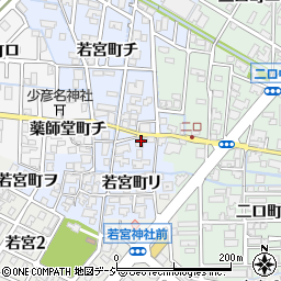 石川県金沢市若宮町リ7周辺の地図