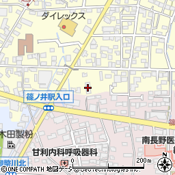 中部電力篠ノ井変電所周辺の地図