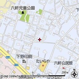 栃木県宇都宮市宝木町1丁目72-52周辺の地図