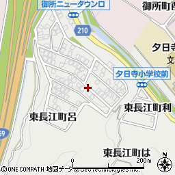石川県金沢市東長江町伊周辺の地図