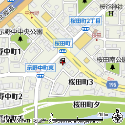 株式会社金沢エネルギー　桜田町給油所周辺の地図