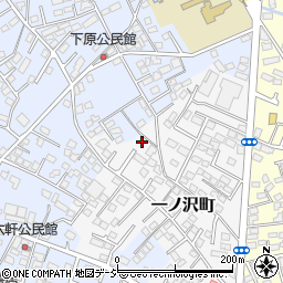 栃木県宇都宮市一ノ沢町262周辺の地図