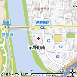 石川県金沢市示野町南52周辺の地図