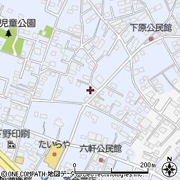 栃木県宇都宮市宝木町1丁目63周辺の地図
