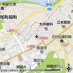 富山県富山市八尾町鏡町2398周辺の地図