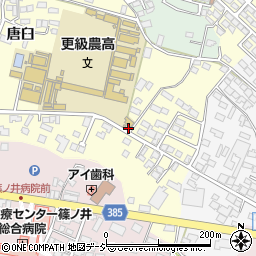 長野県長野市篠ノ井布施高田122周辺の地図