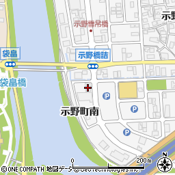 石川県金沢市示野町南53周辺の地図