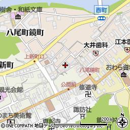 富山県富山市八尾町鏡町1000-11周辺の地図