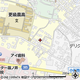 長野県長野市篠ノ井布施高田57周辺の地図