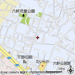 栃木県宇都宮市宝木町1丁目72周辺の地図