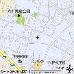 栃木県宇都宮市宝木町1丁目72-47周辺の地図