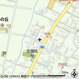 栃木県宇都宮市竹林町周辺の地図