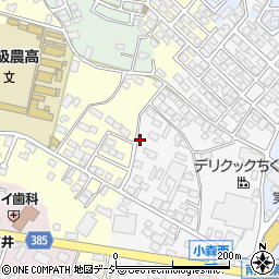 長野県長野市篠ノ井小森451周辺の地図