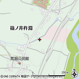長野県長野市篠ノ井杵淵865-1周辺の地図